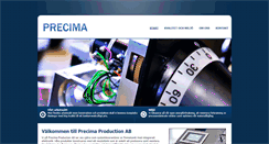 Desktop Screenshot of precima.se